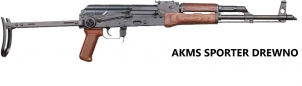 Pioneer Arms AKMS SPORTER Drewno, kolba składana kal. 7,62x39mm