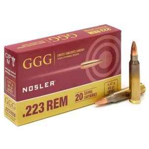 GGG .223 Rem 69gr HPBT Nosler