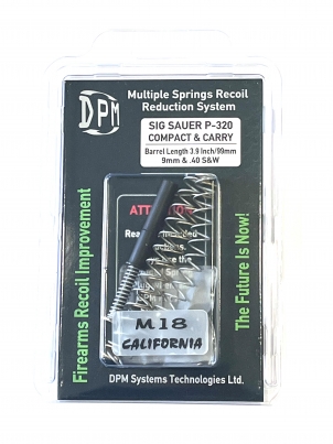 Mechaniczny system redukcji odrzutu DPM SIG P320 M18 CALIFORNIA - SOFT VERSION