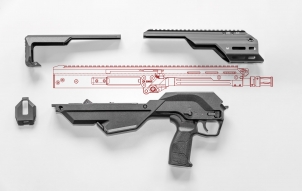 Zestaw konwersyjny do GROT BULLPUP lufa 10" Zestaw konwersyjny do GROT BULLPUP lufa 10"