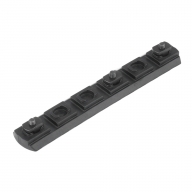 DLG Tactical - Szyna polimerowa Picatinny montowana na M-LOK - 11 slotów - Czarny - DLG-113