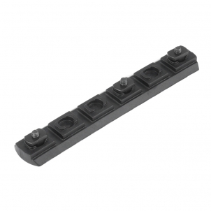 DLG Tactical - Szyna polimerowa Picatinny montowana na M-LOK - 11 slot&oacute;w - Czarny - DLG-113