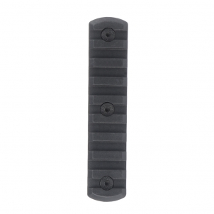 DLG Tactical - Szyna polimerowa Picatinny montowana na M-LOK - 9 slot&oacute;w - Czarny - DLG-112