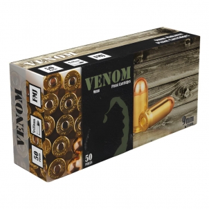 Amunicja MEDEF VENOM 9x19 124 grain