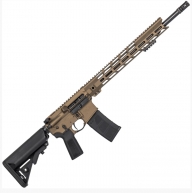 Karabinek CheyTac CT15F MIL STD 13,9" - kal. 5.56x45mm / .223 Rem. - Burnt Bronze