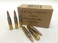 .223 Rem FMJ GGG 55 gr