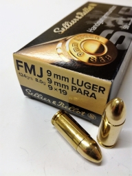 9mm LUGER FMJ S&B 8G