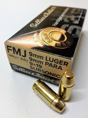 9mm LUGER FMJ S&B 9G
