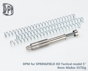 Mechaniczny system redukcji odrzutu DPM SPRINGFIELD XD Tactical model 5″ 9mm/40s&w/357Sig