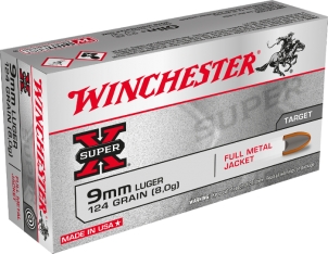9mm LUGER FMJ WINCHESTER