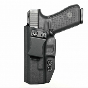 Kabura wewnętrzna prawa do pistoletu Glock 17/19/22/23/26/27/31/32/33/34/45, RH IWB kydex