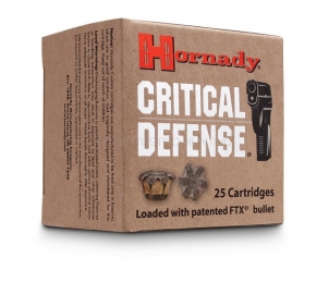 Hornady kal.9mmLuger FTX Critical Defense 115gr/7,45g