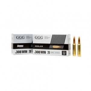 Amunicja GGG 308 Win GPX15 HPBT NOSLER 11,3g