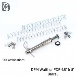 Mechaniczny system redukcji odrzutu DPM Walther PDP 4.5″ & 5″ 18 Settings 